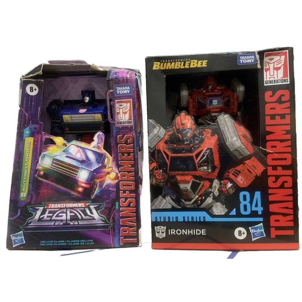 TRANSFORMERS IRONHIDE Studio Series 84 (BUMBLEBEE) + Legacy Autobot Skids Combo